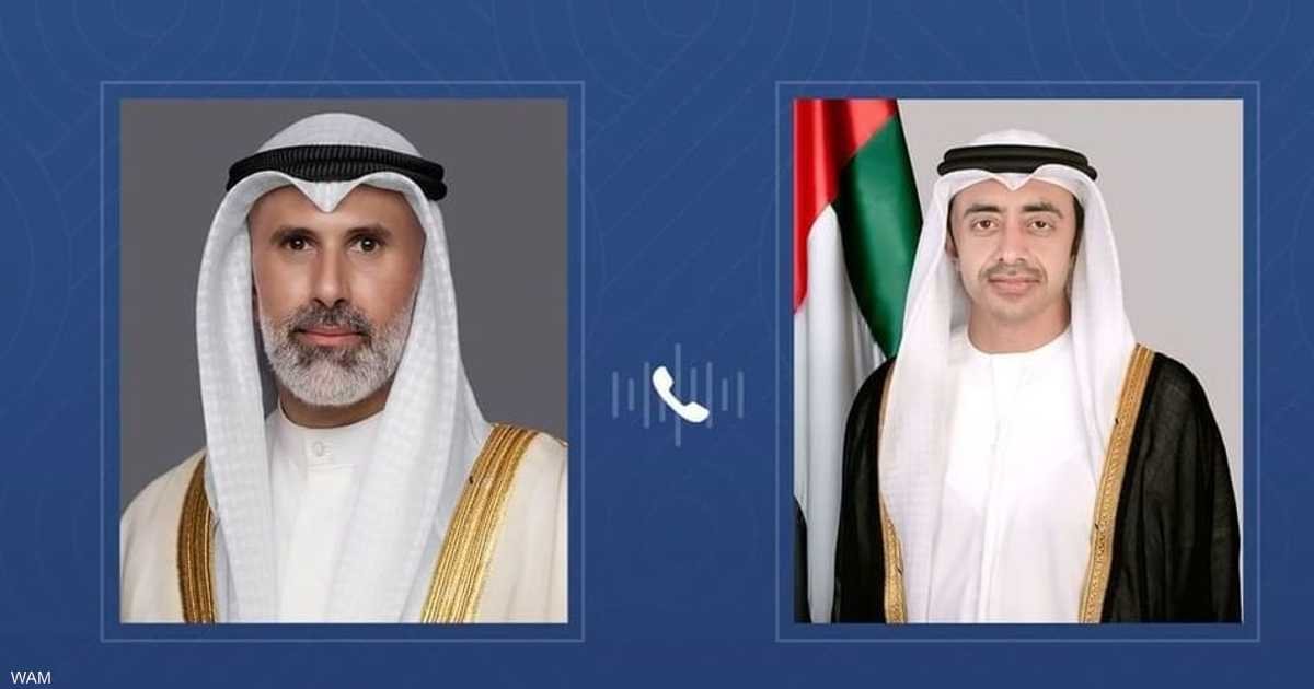 UAE and Kuwait Foreign Ministers Discuss Regional Developments