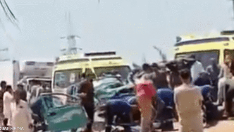 At Least 18 Killed in Ismailia Road Accident