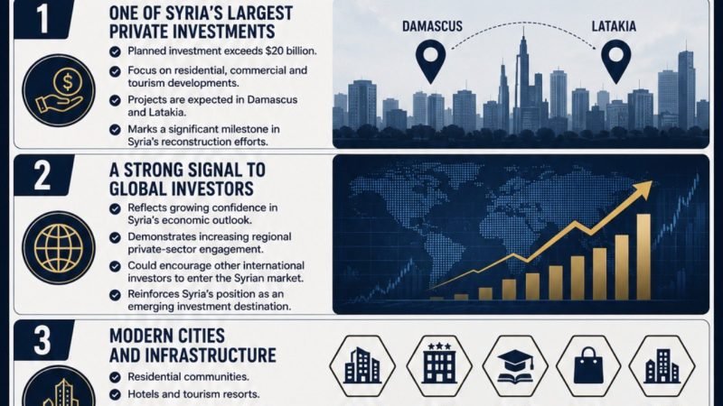 Mohamed Alabbar’s $20 Billion Investment: A New Chapter for Syria’s Economy