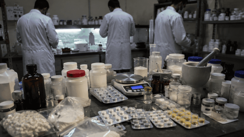 Egyptian Authorities Uncover Illegal Drug Manufacturing Ring in Sohag