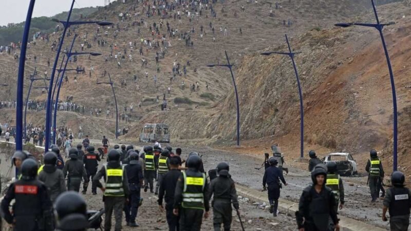 Security Stable at Ceuta and Melilla Border Areas