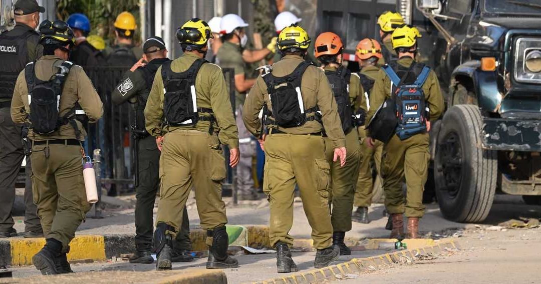 Israel Deploys Military Search and Rescue Team to Colombia