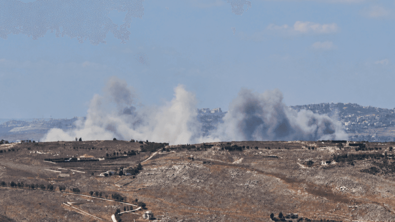 Israeli Military Strikes Target Multiple Areas in Southern Lebanon