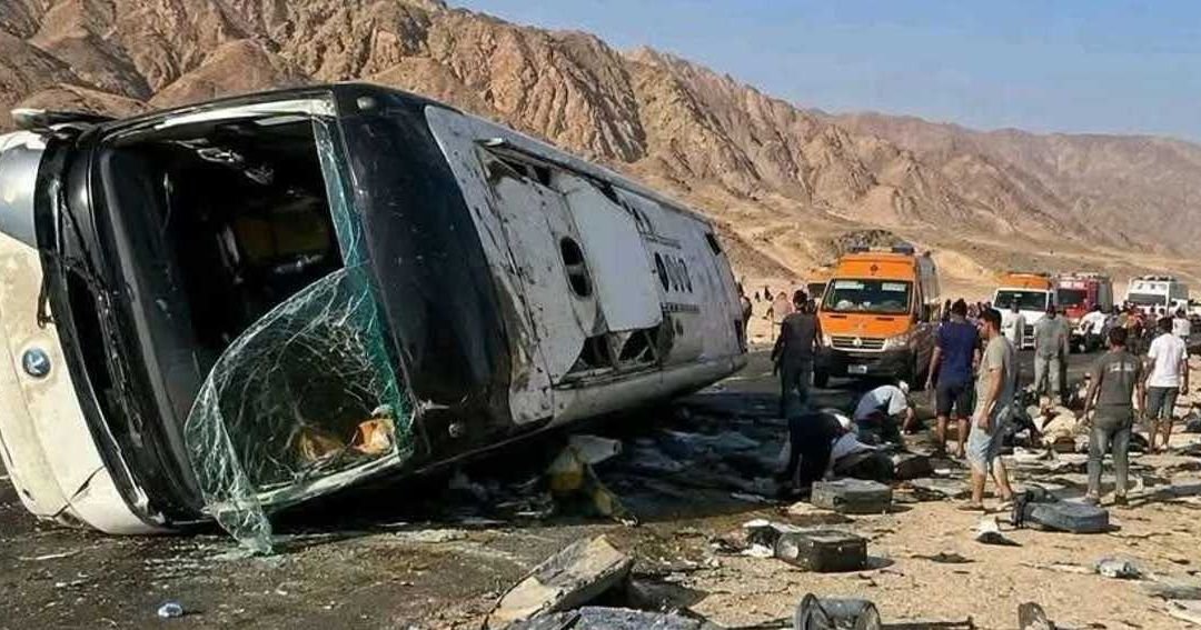 22 Killed, Including 10 Jordanians, in Egypt Bus Crash