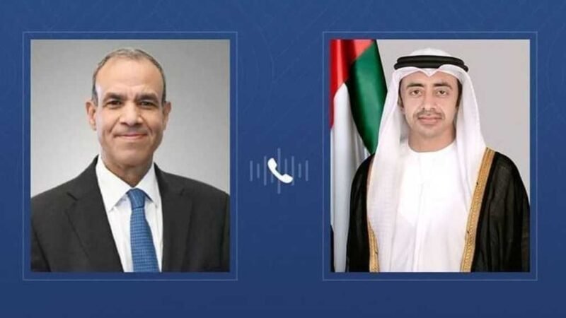 UAE and Egypt Foreign Ministers Discuss Regional Stability