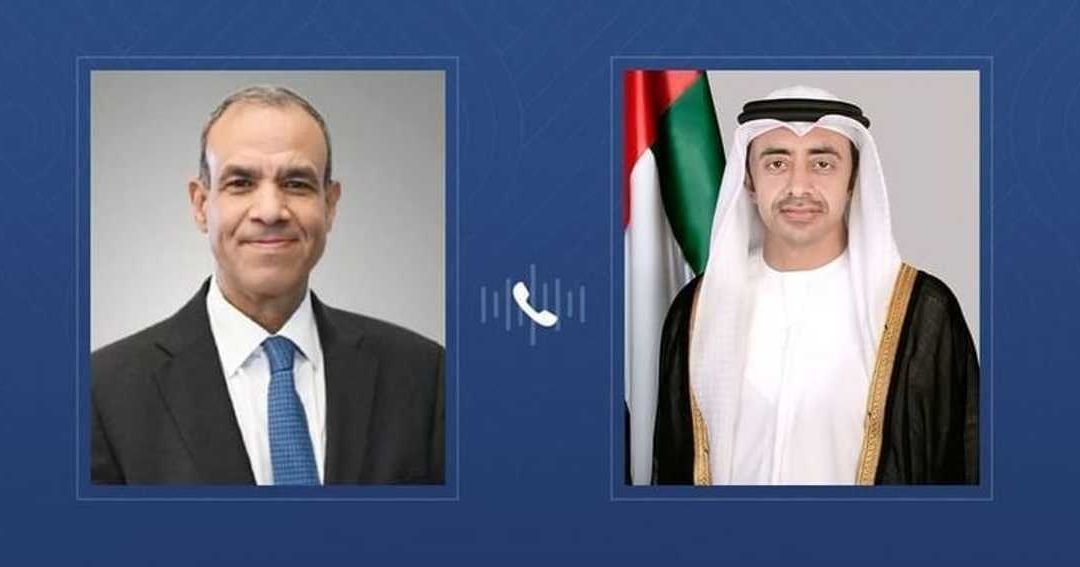 UAE and Egypt Foreign Ministers Discuss Regional Stability