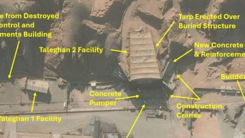 Satellite Imagery Reveals Iran Rebuilding ‘Taleghan 2’ Facility