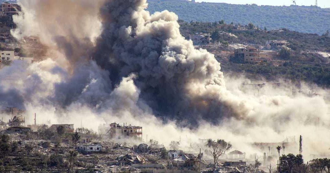 Israeli Airstrikes Target Nabatieh in Southern Lebanon