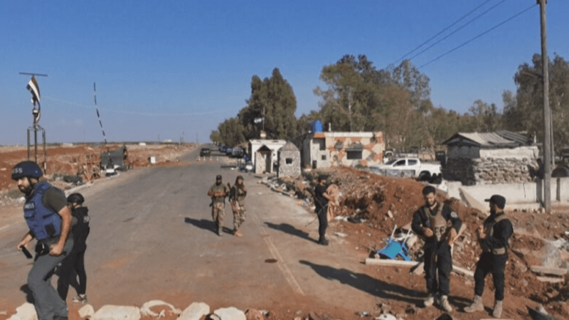 Israeli Forces Target Military Positions in Rural Damascus