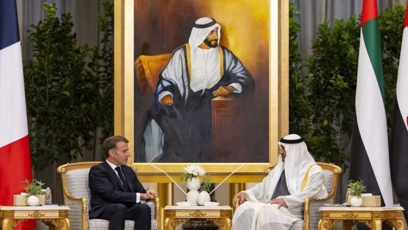 UAE President and Macron Discuss Strategic Partnership and Regional Ties