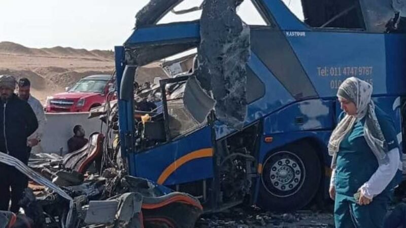 13 Killed, 20 Injured in Major Road Collision in Egypt