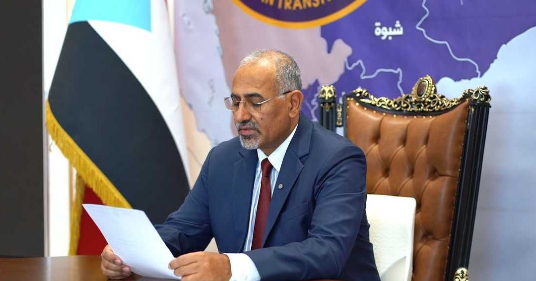 Al-Zubaidi: Houthi Crimes Against Southerners Will Not Go Unpunished